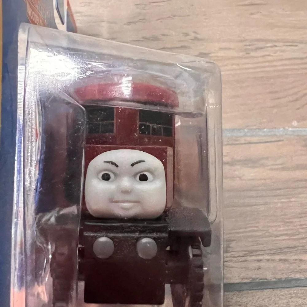THOMAS & FRIENDS Wooden Railway Train *Elizabeth*  2005 *COLLECTOR CARD* NIB